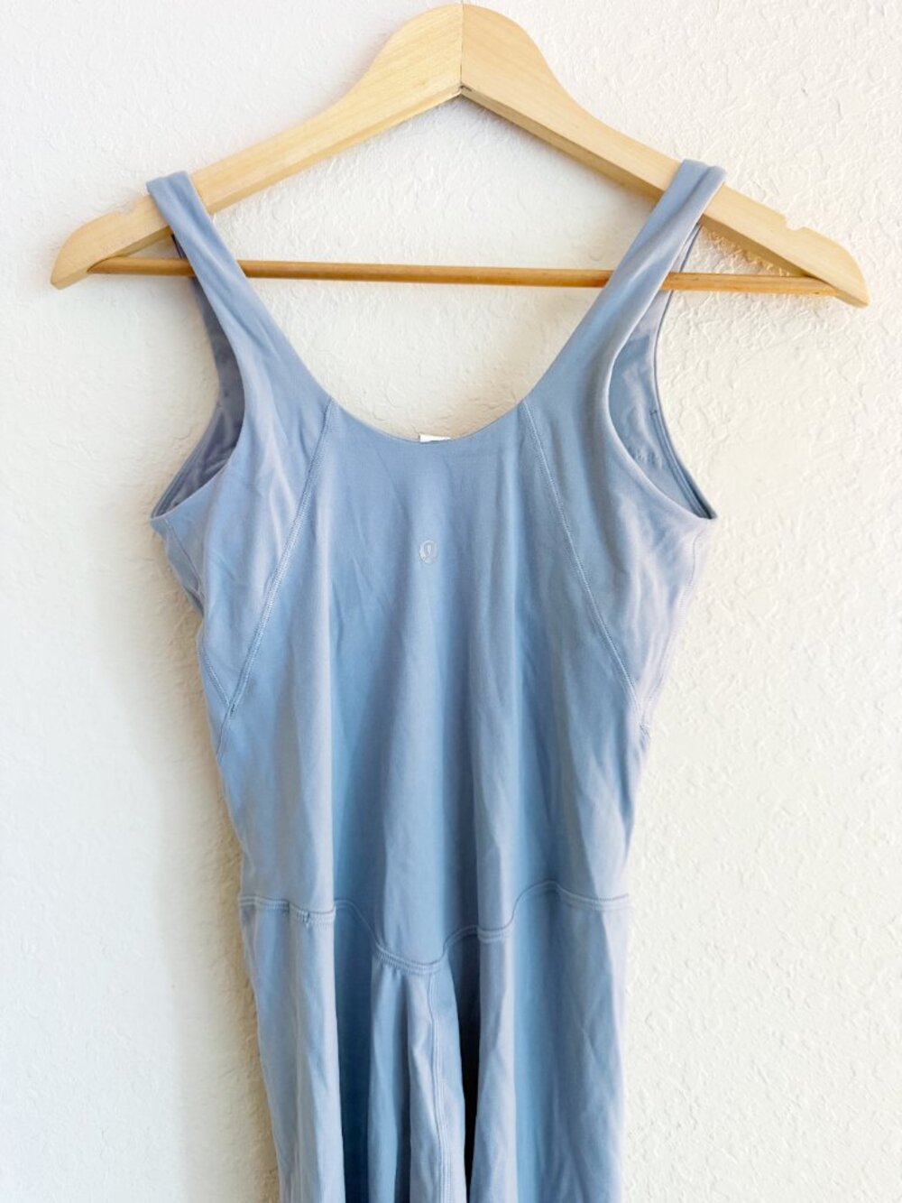 Lululemon Blue Align Bodysuit Jumpsuit Full Length Size 4 - Picture 8 of 8